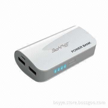 5,200mAh power bank with appearance patent